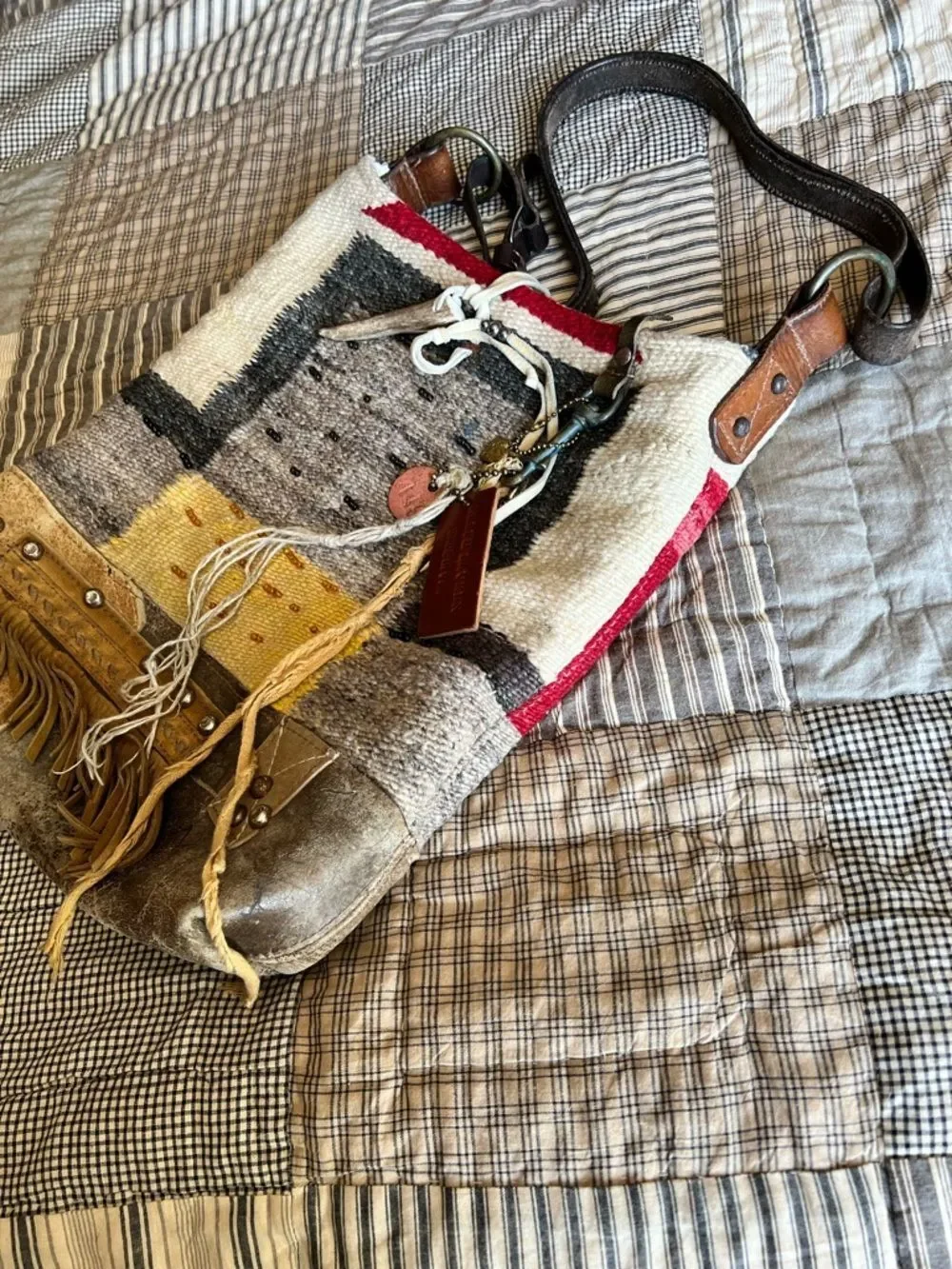 Ralph Lauren Collection Vintage Navajo Hobo Bag